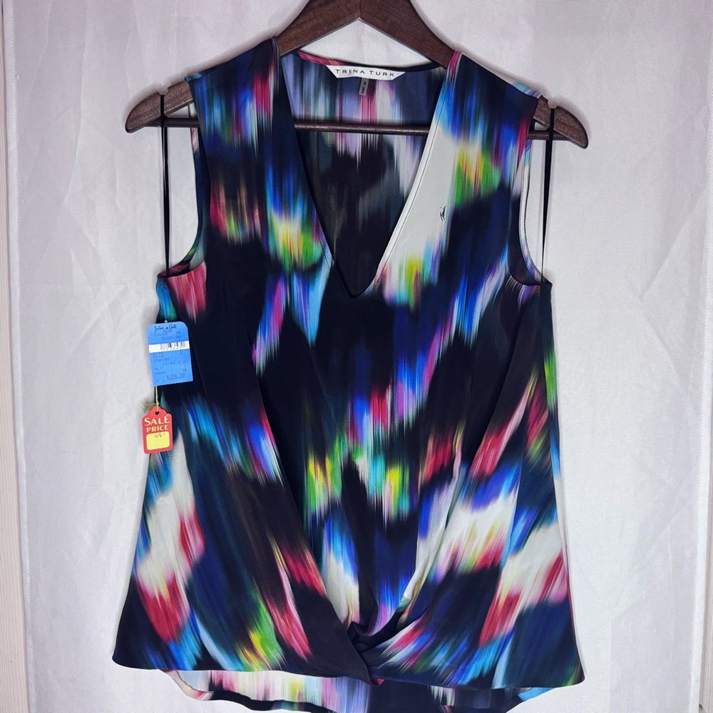 NWT Trina Turk Blouse Vintage